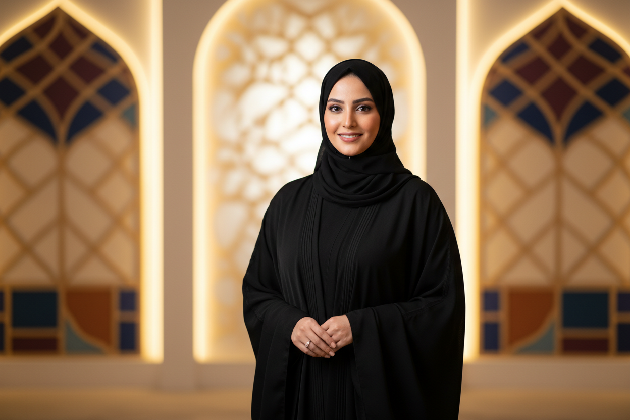 create a image of saudi woman